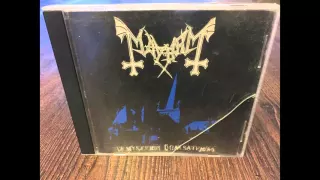 Mayhem (Full Album) De Mysteriis Dom Sathanas  -1994 - CD insert photos - HD