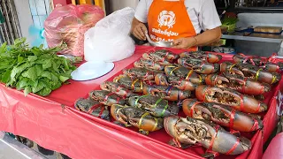 Amazingly delicious Best Claypot Crab Glass Noodle - thai street food