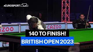 140 TO FINISH! 🤩 | Xiao Guodong vs Tom Ford Quarter-Final | 2023 British Snooker Open Highlights