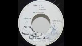 Dancing Shoes "Spain" on Old Brown Shoe Records NYC Latin Disco 45