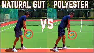 Natural Gut vs Polyester | Tennis String Comparison