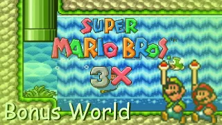 Walkthrough (SMW Hack) Super Mario Bros 3X - (Finale) Bonus World.