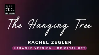 The Hanging Tree - Rachel Zegler (Original Key Karaoke) - Piano Instrumental Cover with Lyrics