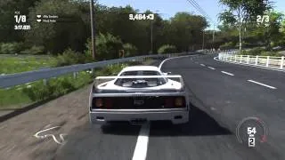 Driveclub Race: Kobago Reversed (Ferrari F40)