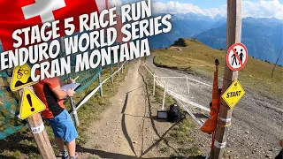 STAGE 5 POV - Enduro World Series Crans Montana Full Race Run | Jack Moir |