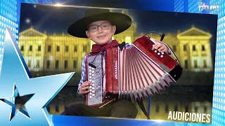 ENZO enamoró al jurado y se llevó el primer BOTÓN DORADO | Audiciones 1 | Got Talent Uruguay 2