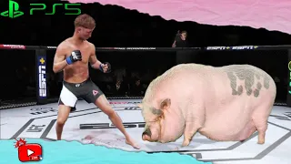 UFC4 | Dooho Choi vs Big Pig (EA Sports UFC 4) wwe mma