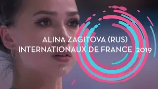 Alina Zagitova (RUS) | Ladies  Free Skating | Internationaux de France 2019 | #GPFigure