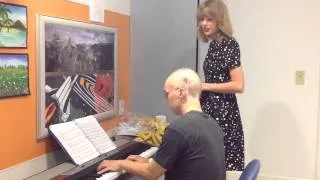 Taylor Swift sings Adele "Someone Like You" accompanied by leukemia patient