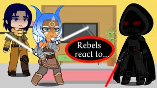 Star Wars☆ Rebels react to Anakin Skywalker/Darth Vader 2/? ♡