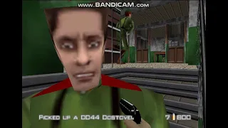 Goldeneye 007 N64 What happens if you play Archives with Rockets!