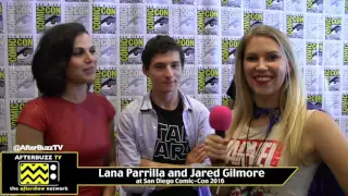 Lana Parrilla and Jared Gilmore (OUAT) at San Diego Comic-Con