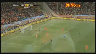 Gol Iniesta - Final Mundial 2010 - Holanda vs España - Narrado por radios y televisiones