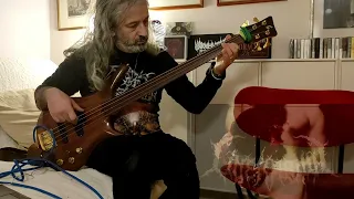 Cinerarium - Born in cadaveric putrescence Fretless Bass walkthrough