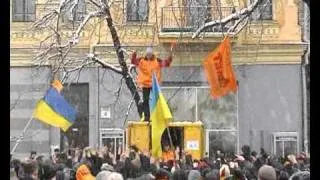 Orange revolution in Kiev, Maydan, november, 2004