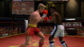 Rocky legends (PS2) Ivan Drago vs Union Cane (Career Ivan Drago)