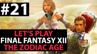 Let's Play Final Fantasy XII The Zodiac Age Walkthrough 100% - Garuda and Demon Wall - Part 21