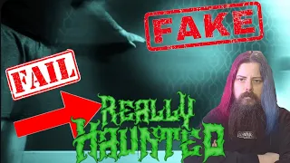 Really Haunted? Really fake! I had fun with this.