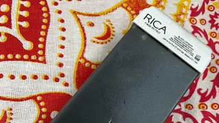 How to use rica wax roll on #nykaa #ricawax #lockdown #roadto100subs #shorts