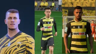 ΑΛΗΘΙΝΑ ΠΡΟΣΩΠΑ ΠΑΙΚΤΩΝ ΤΗΣ SUPER LEAGUE ΣΤΟ FIFA 23 (MOD)