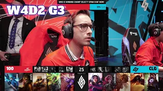 100 vs CLG | Week 4 Day 2 S13 LCS Spring 2023 | 100 Thieves vs CLG W4D2 Full Game