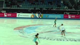 2014 Russian Nationals Ladies  warm up FS
