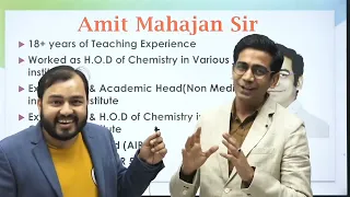 How AMIT MAHAJAN sir join PW 😱😱 legendry teacher of chem !