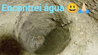 como cavar poço cisterna (parte 6 encontrei água)