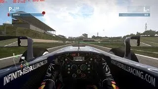 F1 2013, Career 100%, season 1,part 19, Brasil, Red Bull