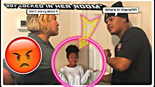 14 YEAR OLD SISTER GETS CAUGHT W/ BOY LOCKED IN HER ROOM!!! *OLDER BROTHER GETS CRAZY*