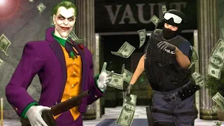 Police Must Stop Robbers from Robbing the Bank in Gmod! - Garry's Mod Multiplayer