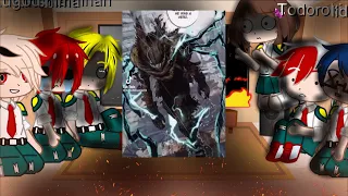 MHA reacts to Deku vs. UA II MHA REACTS II *sparkle*