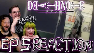 Light is SADISTIC!! // DEATH NOTE Ep. 5 REACTION!