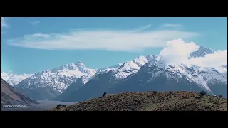 The Lord of the Rings trilogy but only the wide shots so you can appreciate New Zealand's beauty