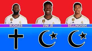 Real Madrid Players Religion 2024 | Christian | Muslim | Jew |