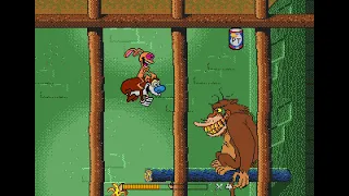 The Ren & Stimpy Show: Stimpy's Invention Sega Genesis 2 player 60fps