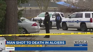 NOPD investigates morning homicide in Algiers