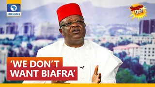 Umahi: We Don’t Want Biafra, Our People Will Not Obey Sit-At-Home Order