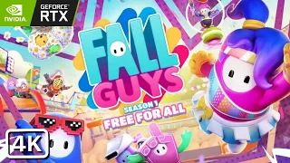 Fall Guys is now free-to-play ( RTX 3060 TI Gameplay )