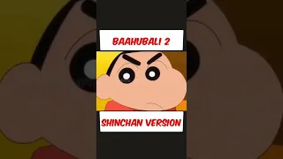 Bahubali 2 in Shinchan Version #shorts #shinchan #bahubali2