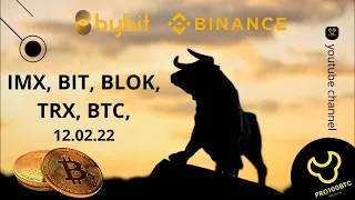 IMX, BIT, BLOK, TRX, BTC, 12.02.22