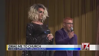 Drag performance held at Methodist church in Durham