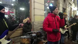 Концерт Кавер-группы ,,Айдахо,, на Невском ( 19.12.21) Санкт-Петербург.#idahoband @idaho_band