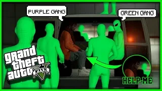 GTA 5 SCHOOL SENIOR YEAR IN DA HOOD EP. 80 - GREEN ALIEN GANG KIDNAPPED MY BROTHER 😲(GTA 5 ROLEPLAY)