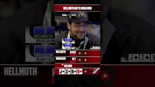 Phil Hellmuth gets Coolered In the WORST WAY 🥶 #PhilippGruissem #Coolered