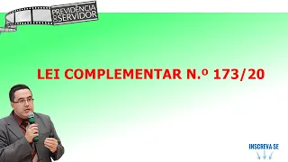 LEI COMPLEMENTAR 173