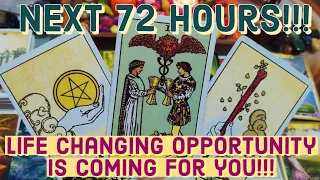 Next 72 Hours - All Zodiac Signs - "You're receiving a lifetime opportunity."❤️🌠 Timeless Reading