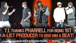 T.I. Crashes PHARRELL Set, DOMANI STEALS SHOW w/ FATHERS DAY FREESTYLE @ Something in the Water 2022