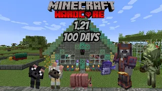 I Survived 100 Days in Minecraft Hardcore 1.21