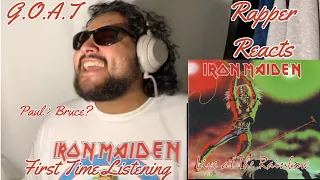 Reacting to Live At the Rainbow, Iron Maiden, while higher than CA gas prices [rapper reacts] GOAT